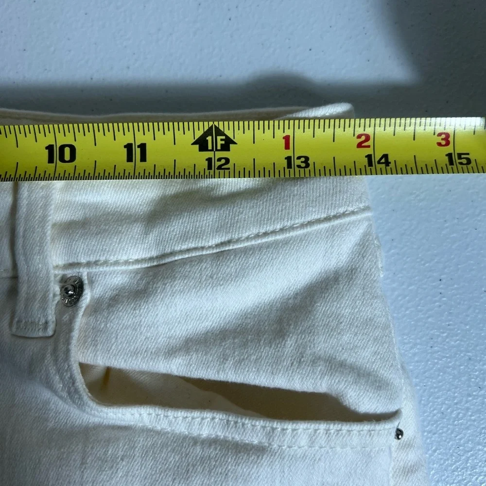 Studio R330 white skinny‎ jeans high rise 28